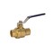 Thrifco Plumbing 1-1/4 Inch CxC Full Port Brass Ball Valve 6416045 - alternate 1